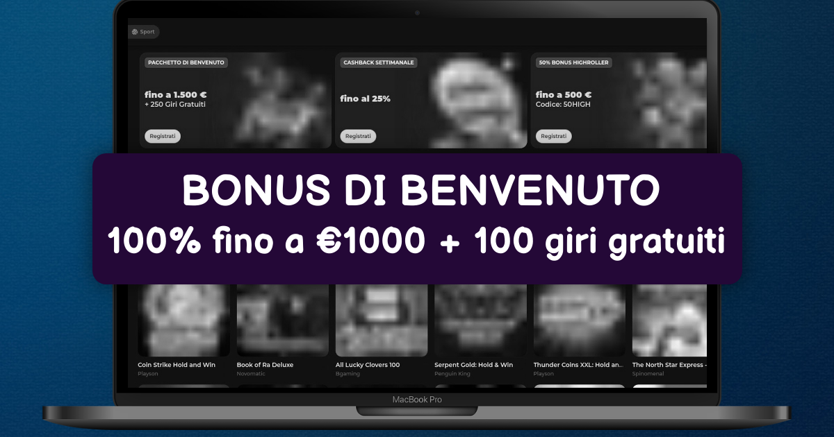 Gambloria Casino welcome bonus